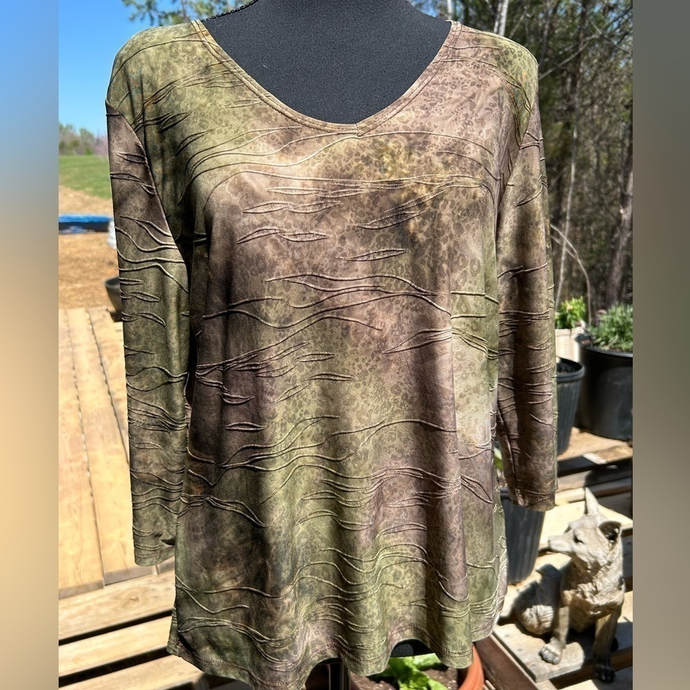 Shannon Ford top. Xl petite. 3/4 sleeve.